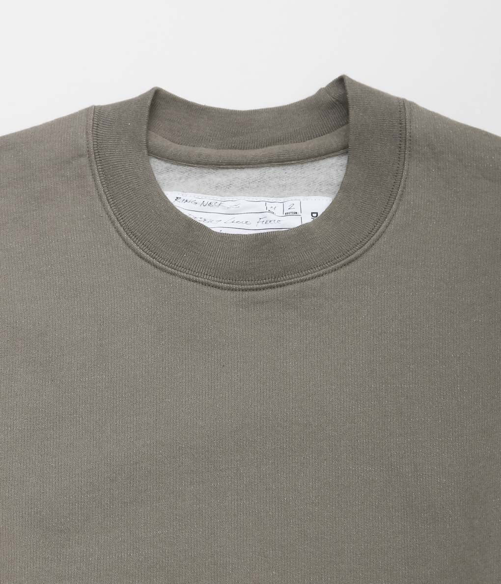 DANA LEE BROWN ''RING NECK SWEATSIRT'' (LICHEN)