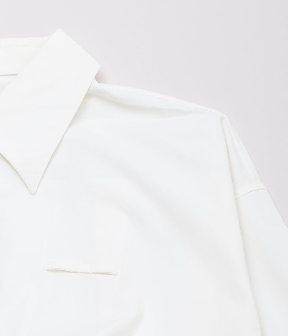 DAWN ''NO.104 HAORI SHIRT BOLERO'' (WHITE)