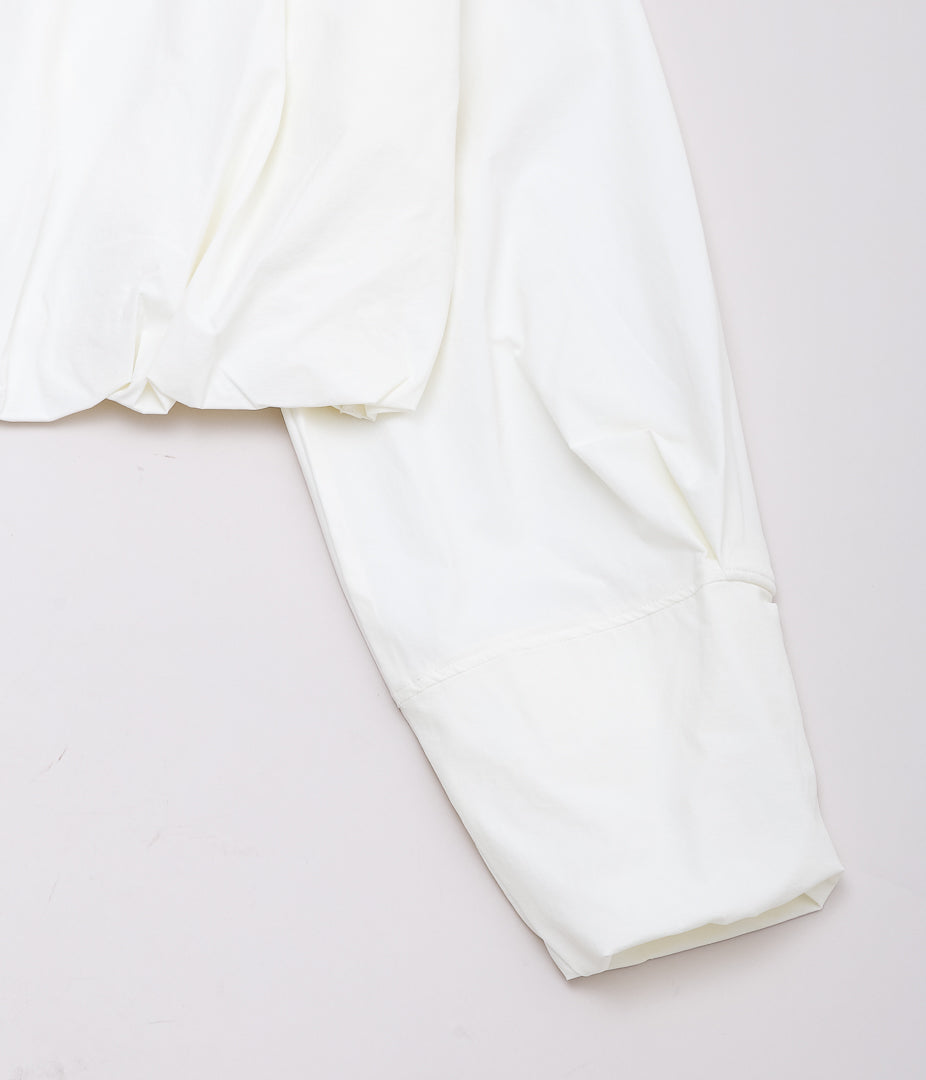 DAWN ''NO.104 HAORI SHIRT BOLERO'' (WHITE)
