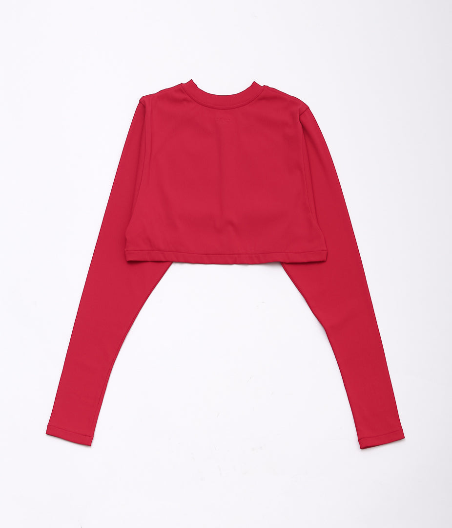 DAWN ''NO.13 SHORT HAORI WITH BUTTONS'' (RED)