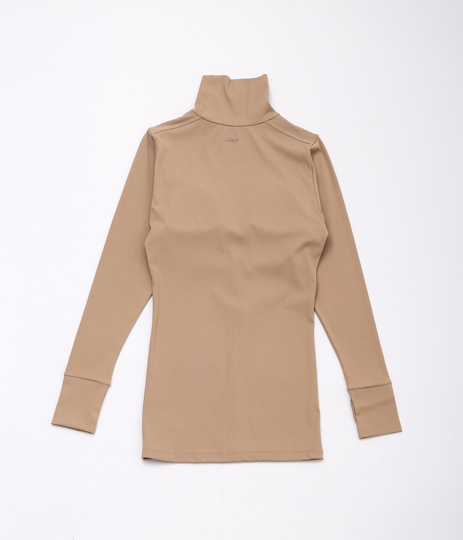 DAWN ''NO.18 HAORI CUP IN ZIP UP'' (BEIGE)