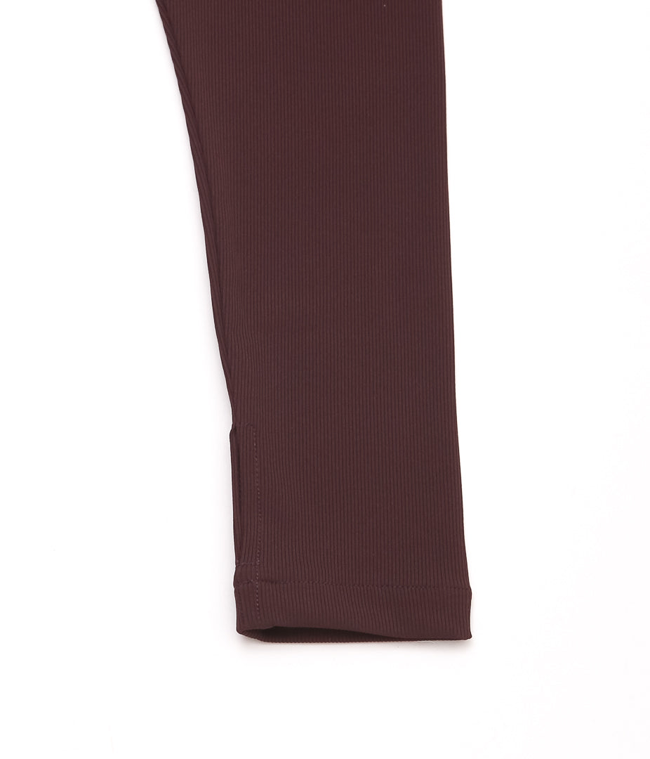 DAWN ''NO.23 MIDDLE HAORI WITH BUTTONS'' (BROWN)