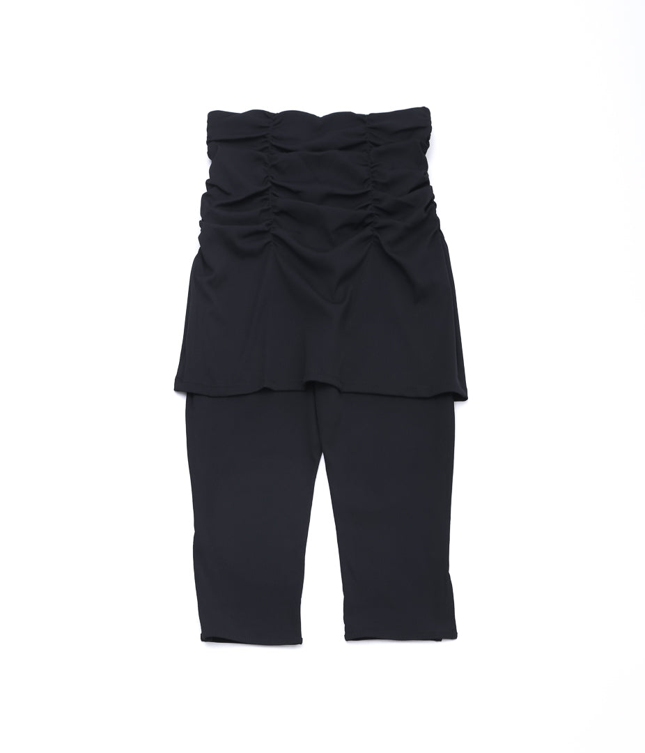 【予約販売】DAWN ''NO.27 SKIRT SHORT LEGGINGS'' (BLACK)