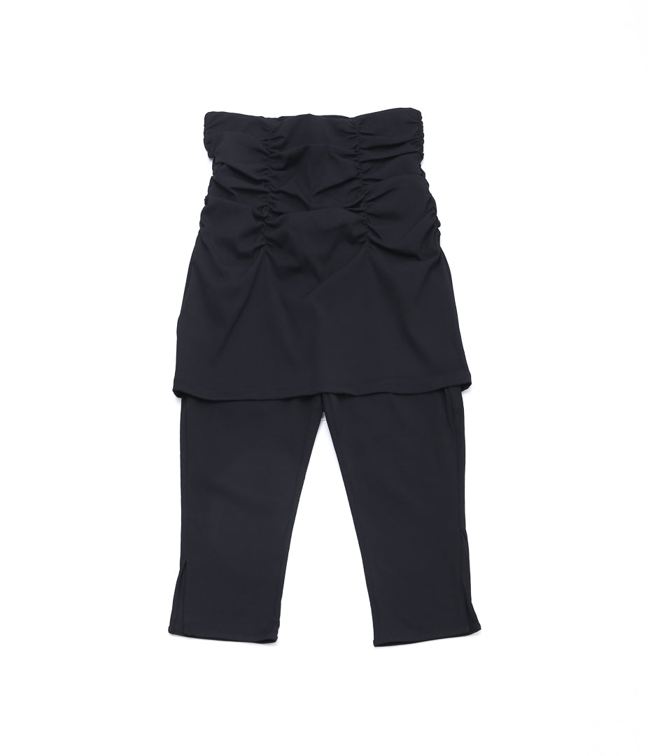 【予約販売】DAWN ''NO.27 SKIRT SHORT LEGGINGS'' (BLACK)