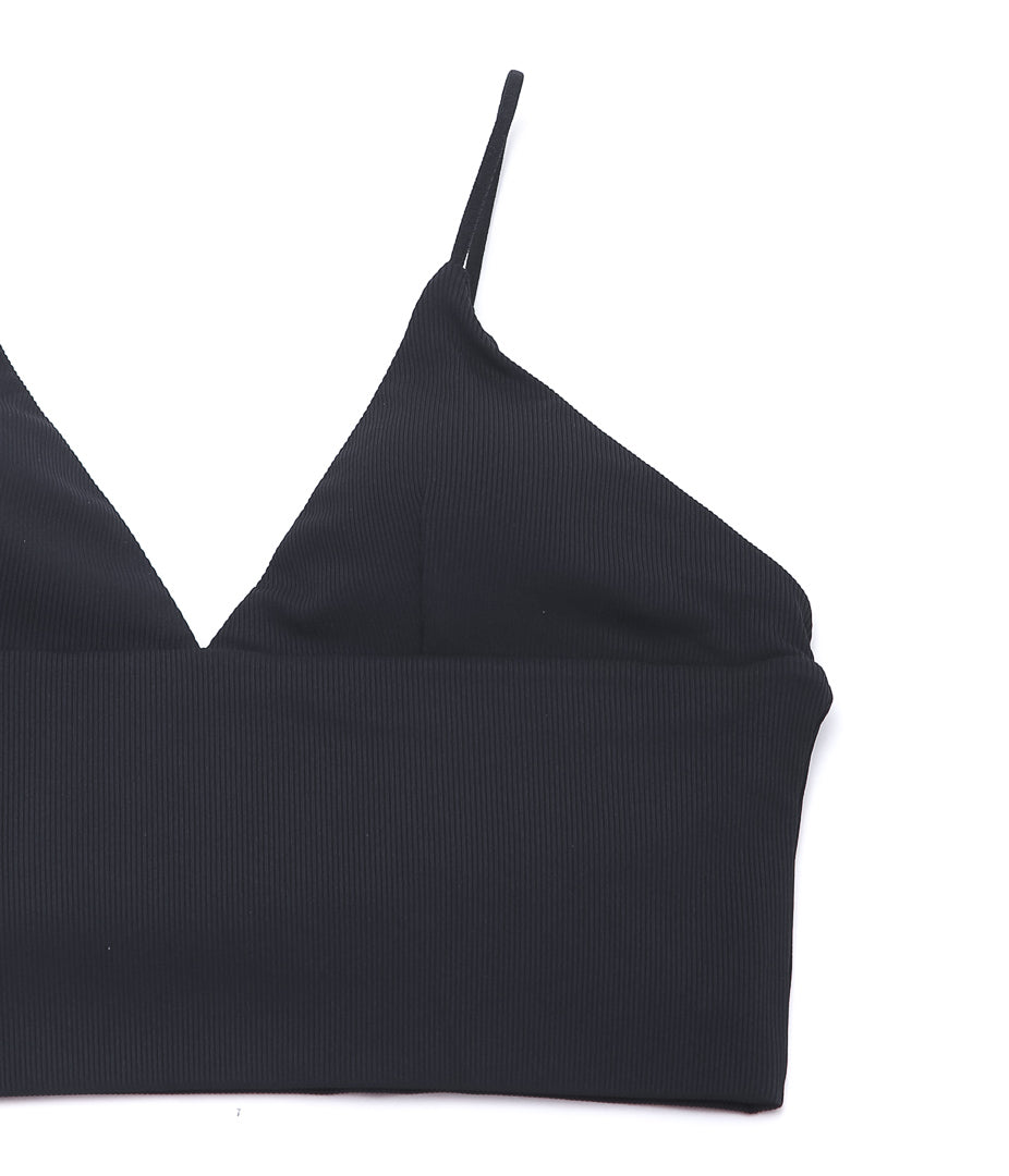 DAWN ''NO.6 CUP IN BRA TOP'' (BLACK)