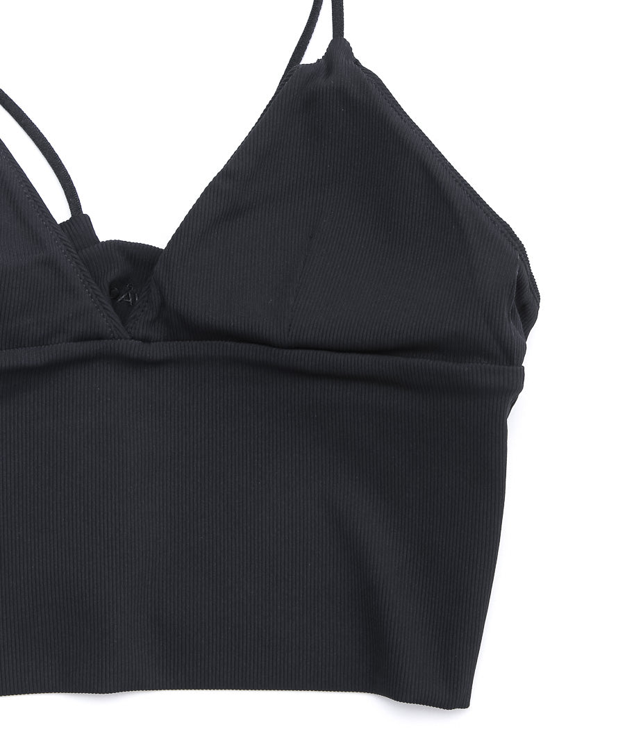 DAWN ''NO.6 CUP IN BRA TOP'' (BLACK)