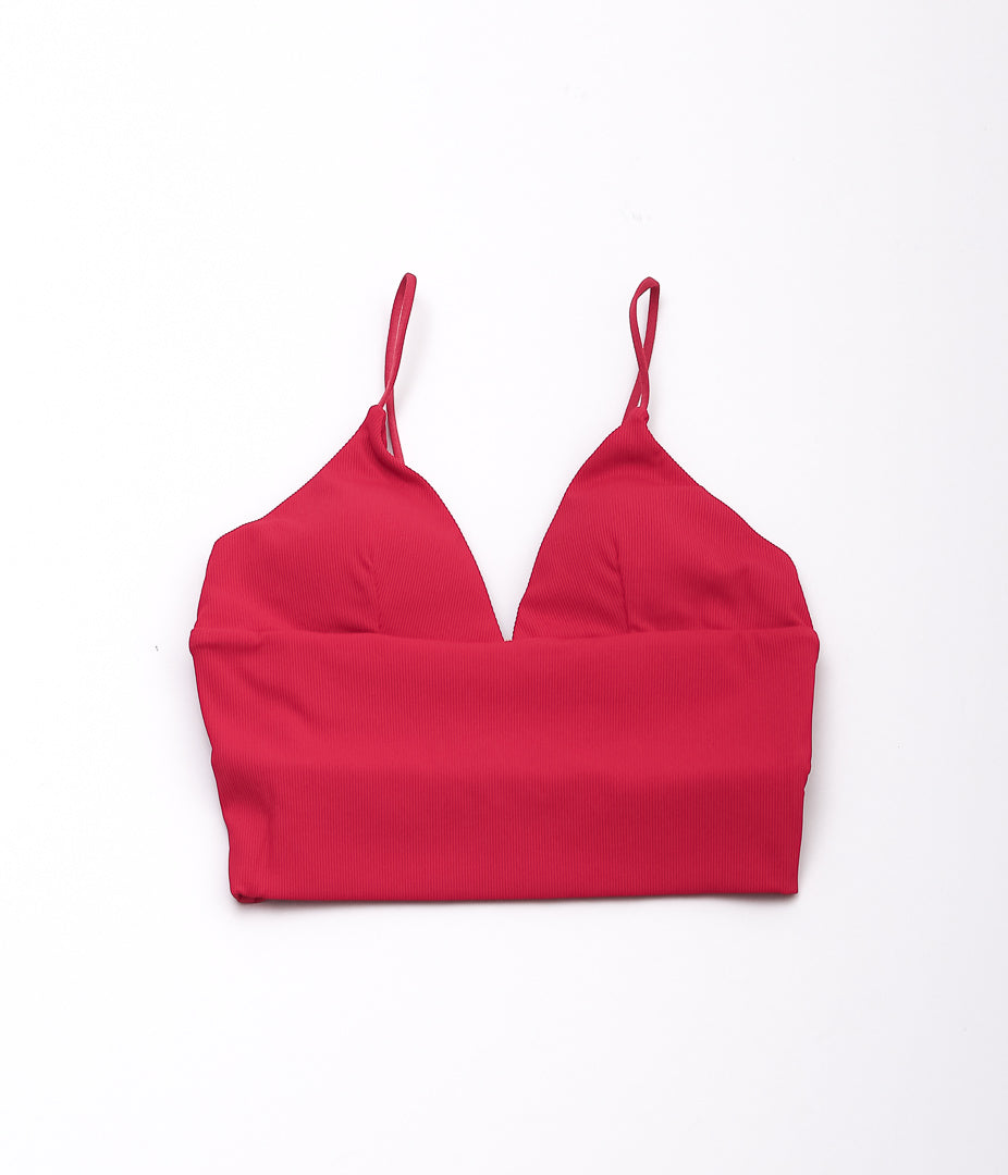 DAWN ''NO.6 CUP IN BRA TOP'' (RED)