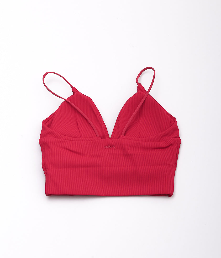 DAWN ''NO.6 CUP IN BRA TOP'' (RED)