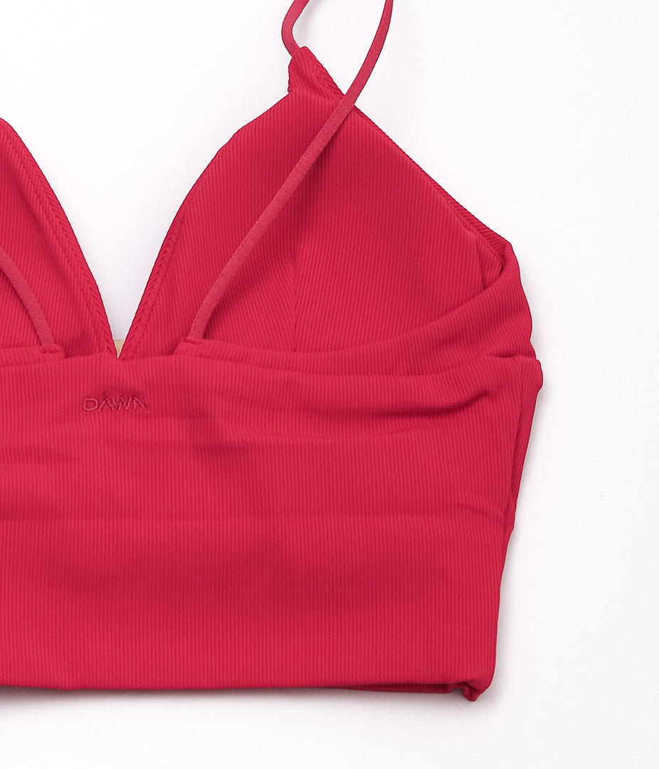 DAWN ''NO.6 CUP IN BRA TOP'' (RED)