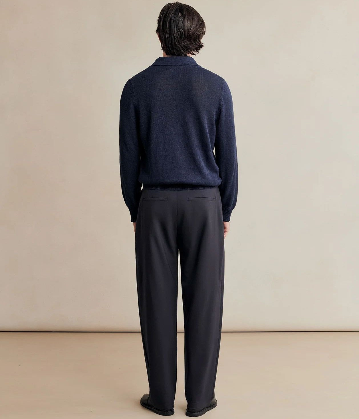 DE BONNE FACTURE ''ARTIST TROUSERS'' (NAVY)
