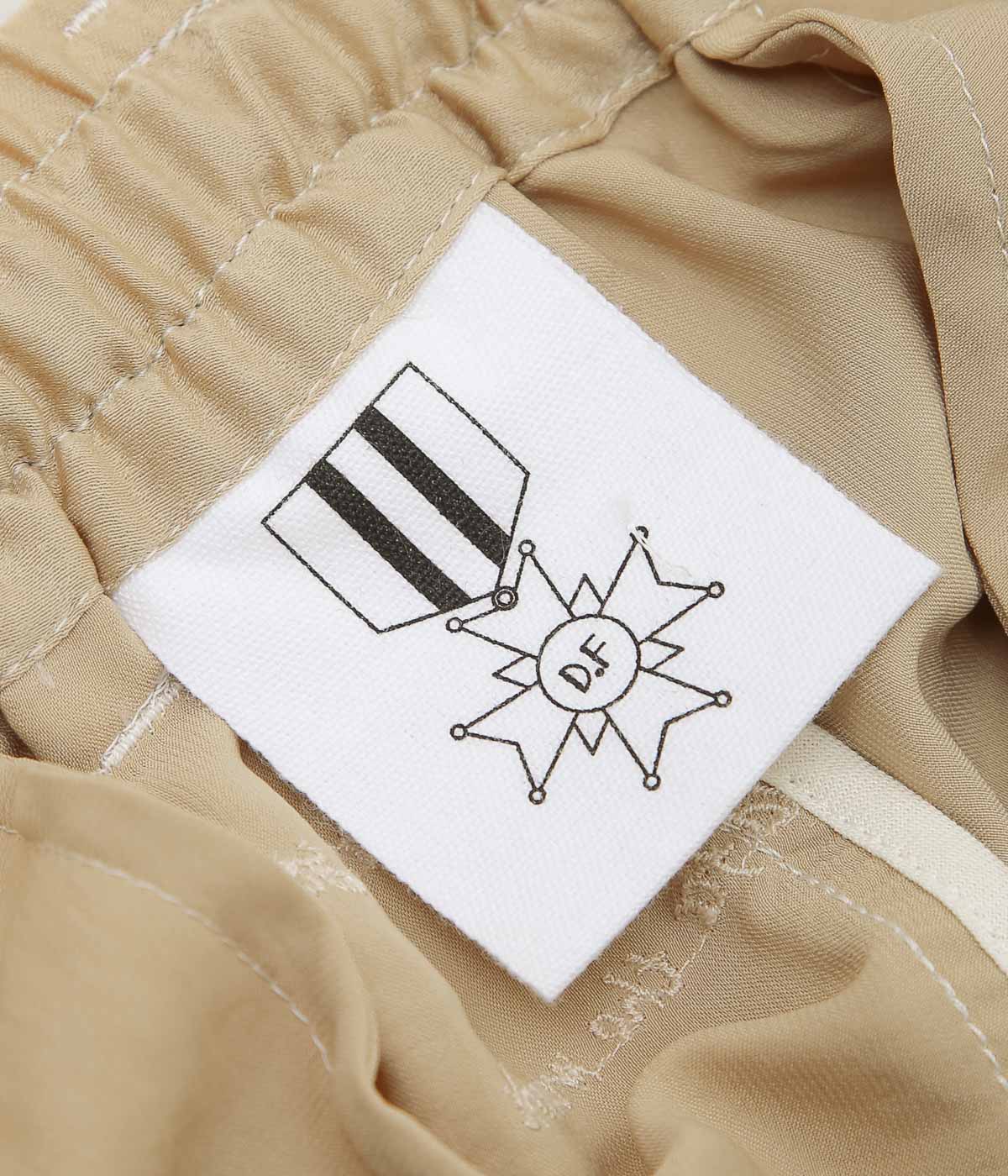 DIVINA FAMILY '' O'KEEFFE FLOWER PANTS'' (BEIGE)