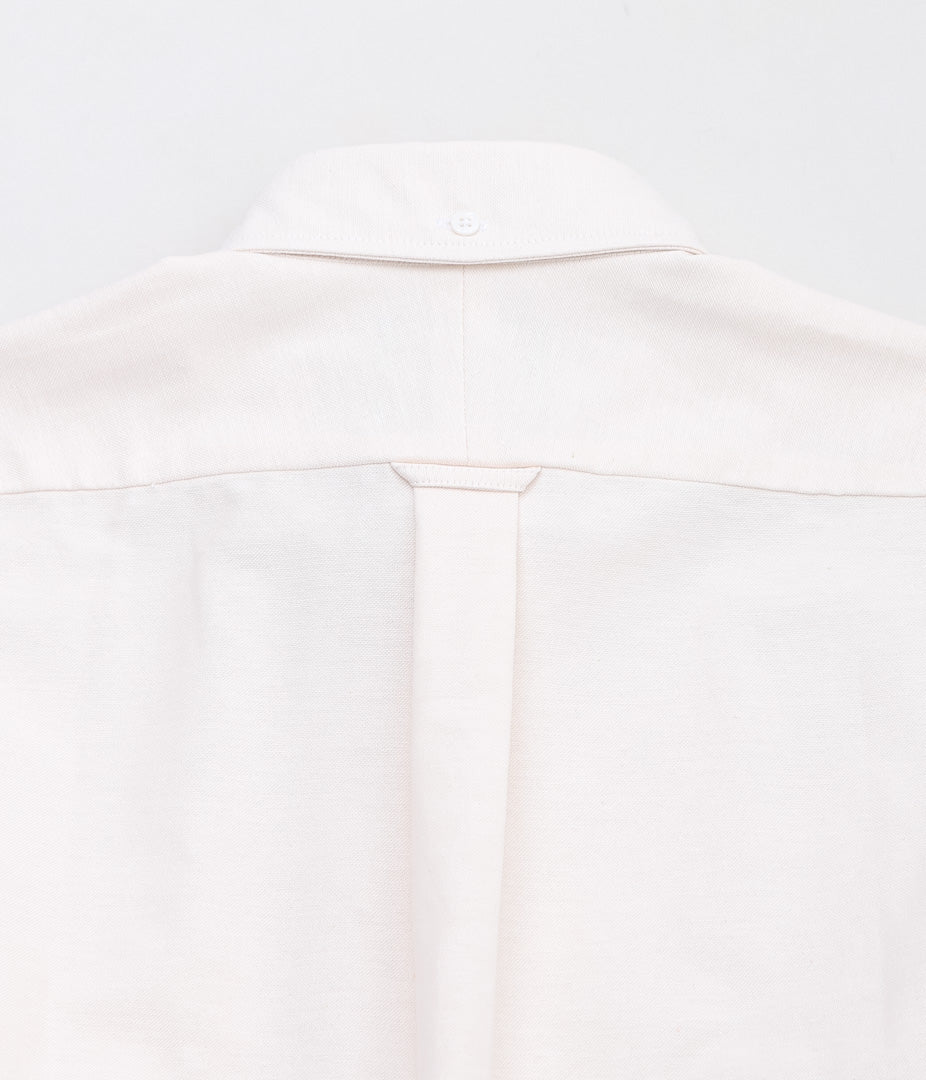DRAKE'S ''BUTTON DOWN OXFORD SHIRT'' (CREAM)