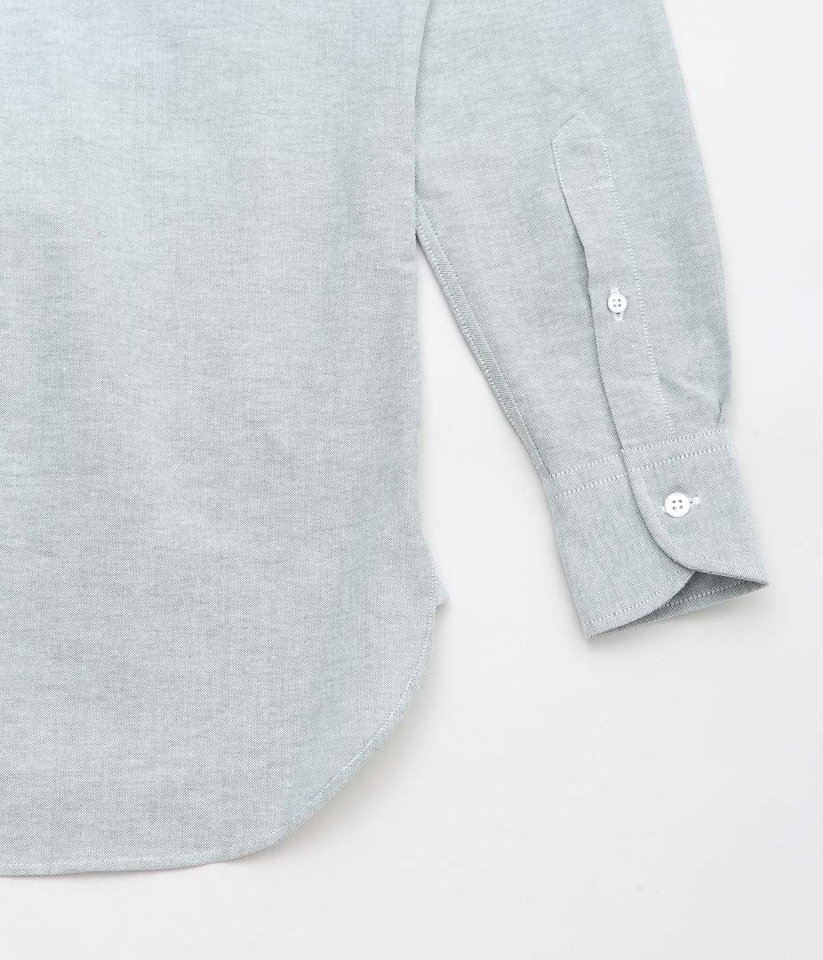 DRAKE'S ''BUTTON DOWN OXFORD SHIRT'' (GREEN)