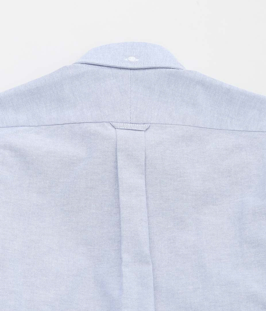 DRAKE'S ''BUTTON DOWN OXFORD SHIRT'' (MID BLUE)