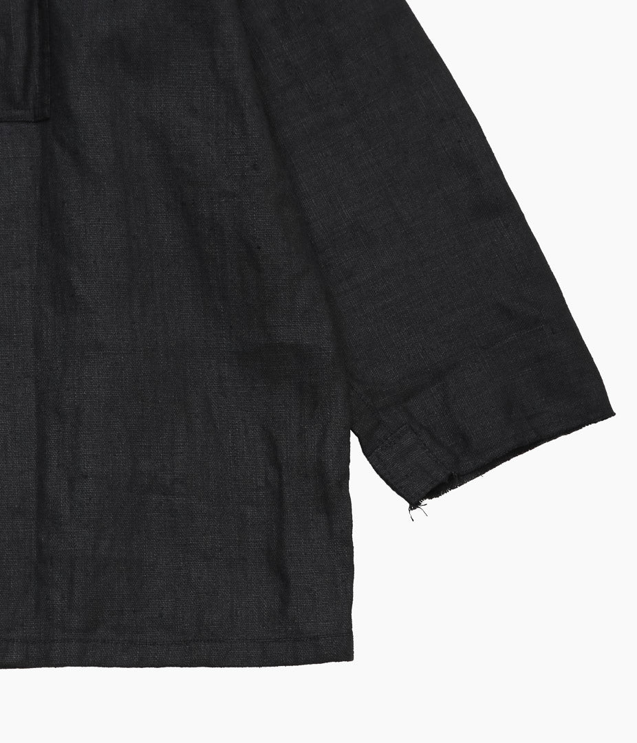 DTERIORO ''ELOISE SHIRT|VINTAGE LINEN'' (BLACK)