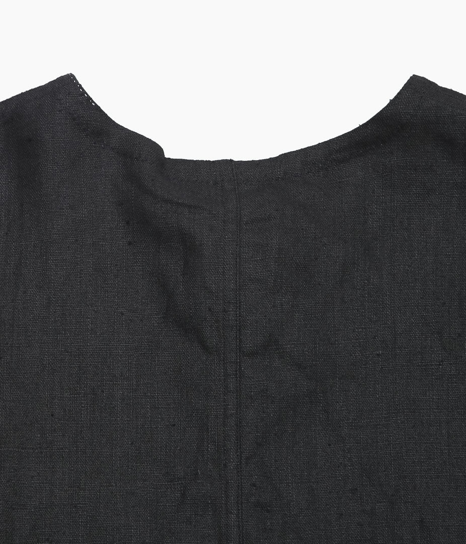 DTERIORO ''ELOISE SHIRT|VINTAGE LINEN'' (BLACK)
