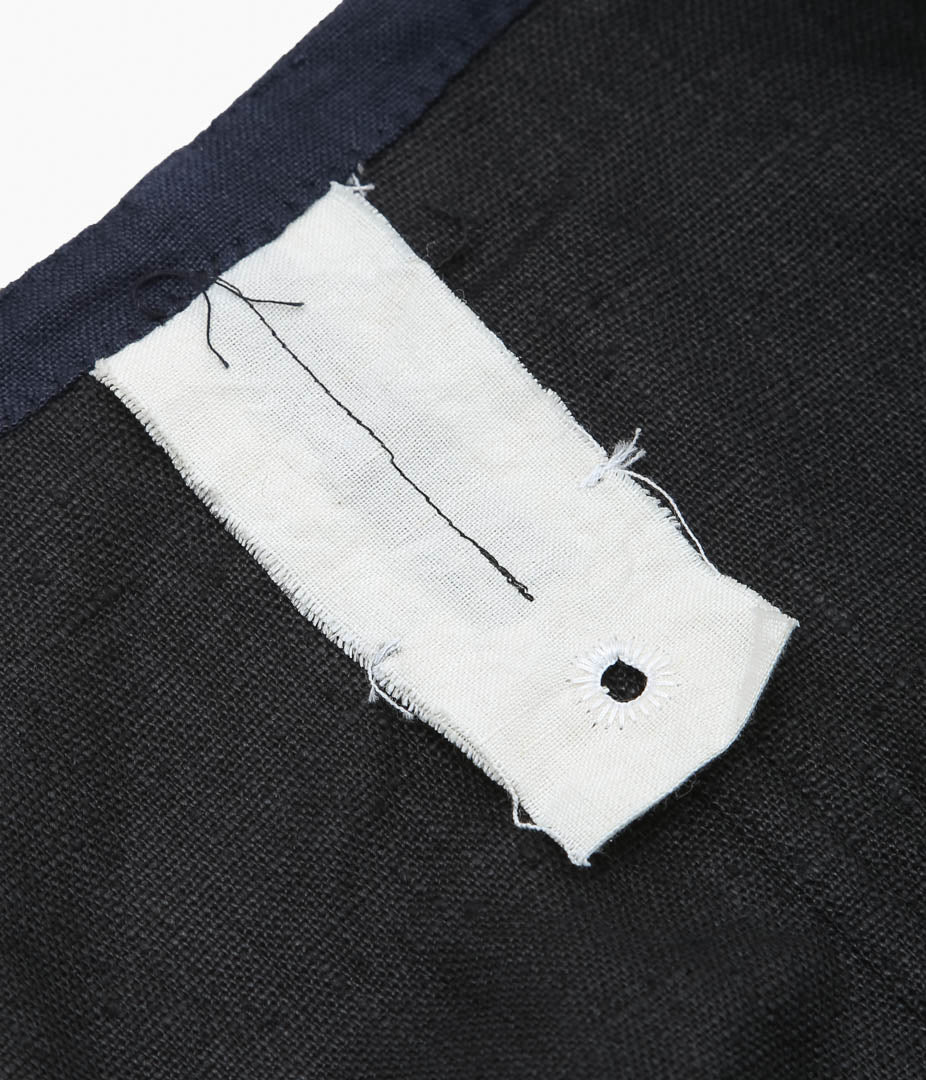 DTERIORO ''ELOISE SHIRT|VINTAGE LINEN'' (BLACK)