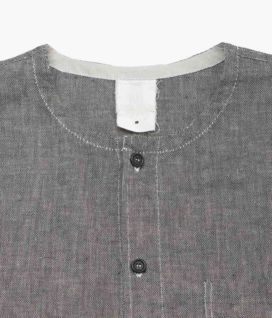 DTERIORO ''ELOISE SHIRT|VINTAGE LINEN'' (GREY)