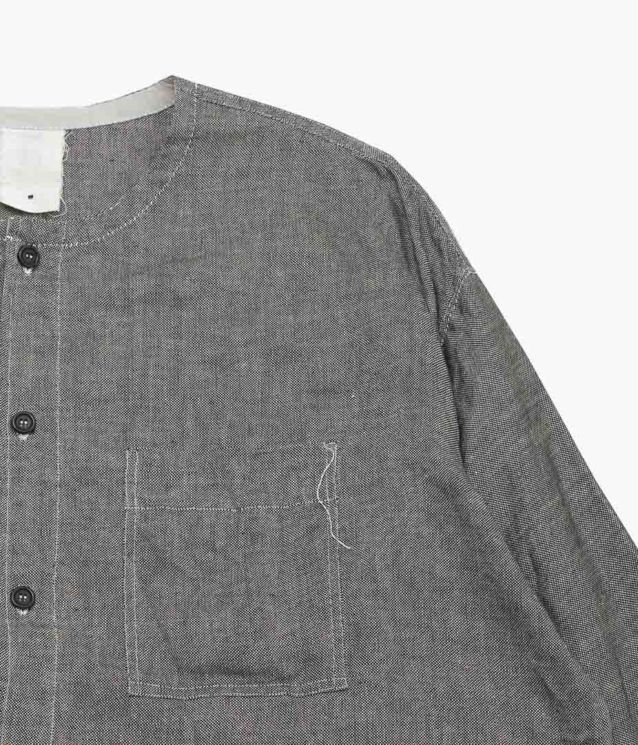 DTERIORO ''ELOISE SHIRT|VINTAGE LINEN'' (GREY)