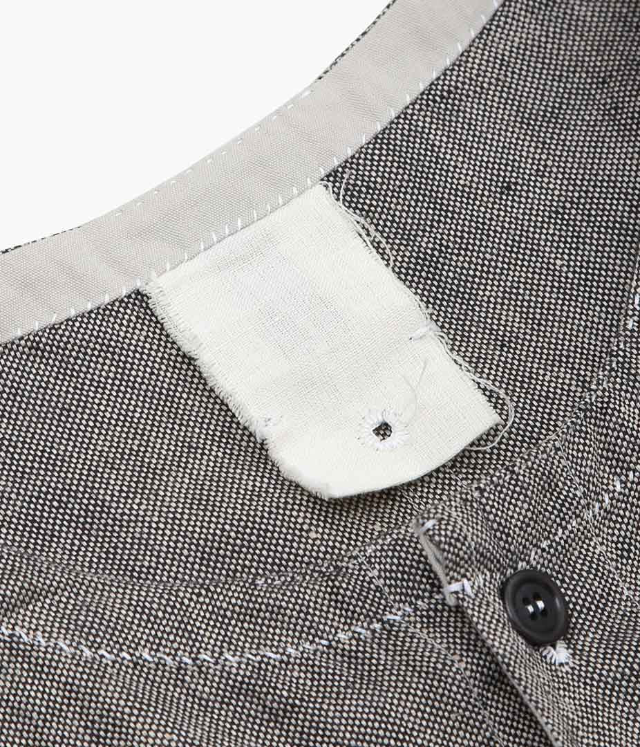 DTERIORO ''ELOISE SHIRT|VINTAGE LINEN'' (GREY)