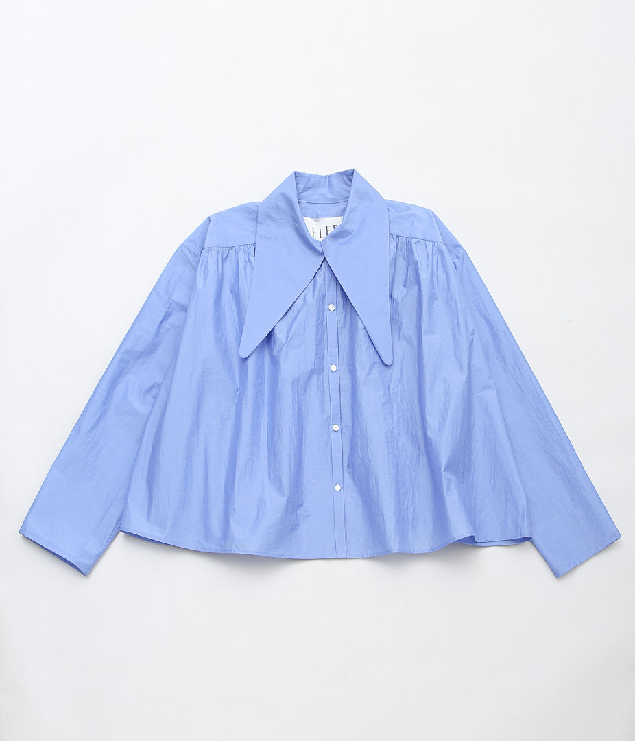 ELEPH ''FLO COLLAR SHIRT'' (BLUE)