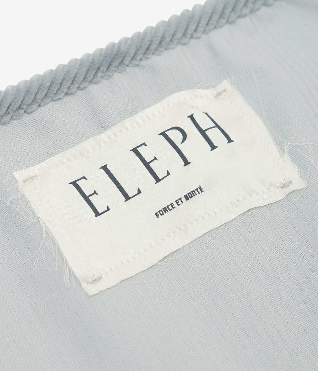 ELEPH ''SARAH DRESS'' (LIGHT BLUE CORD)