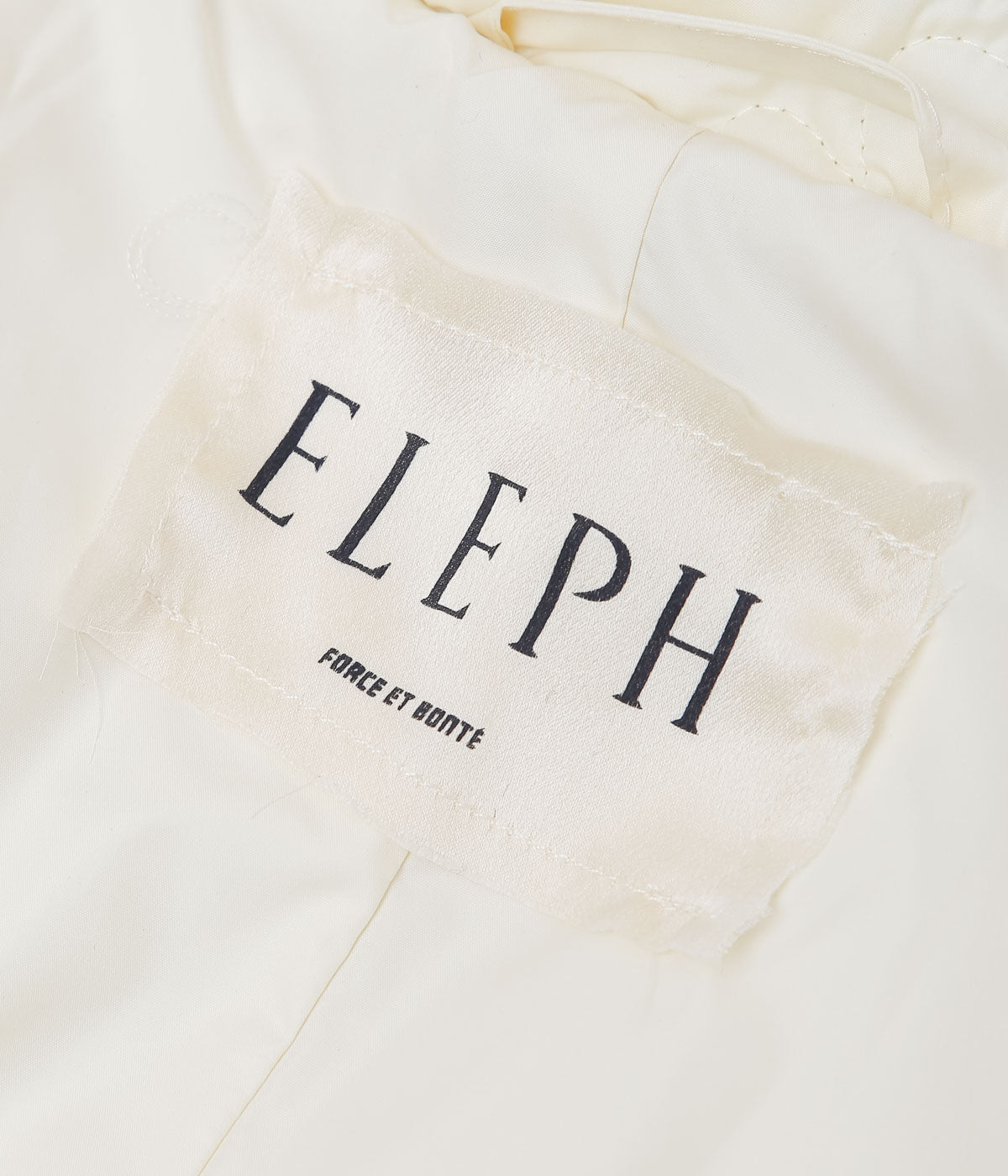 ELEPH ''SMALL PUFF COAT'' (OFF WHITE)