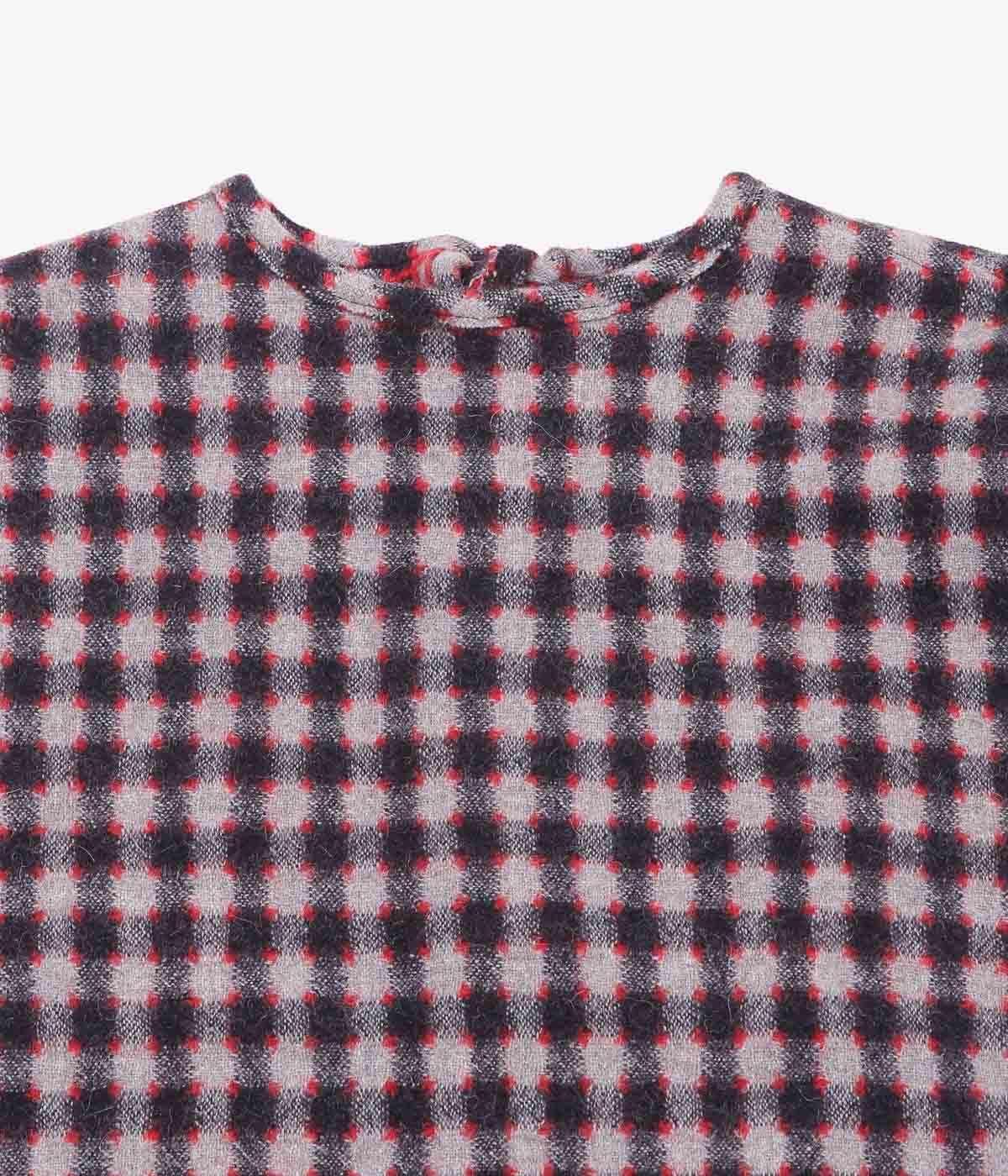 ELEPH ''STRIK VEST'' (BURGUNDY CHECK)