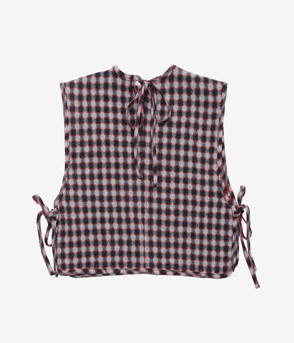 ELEPH ''STRIK VEST'' (BURGUNDY CHECK)