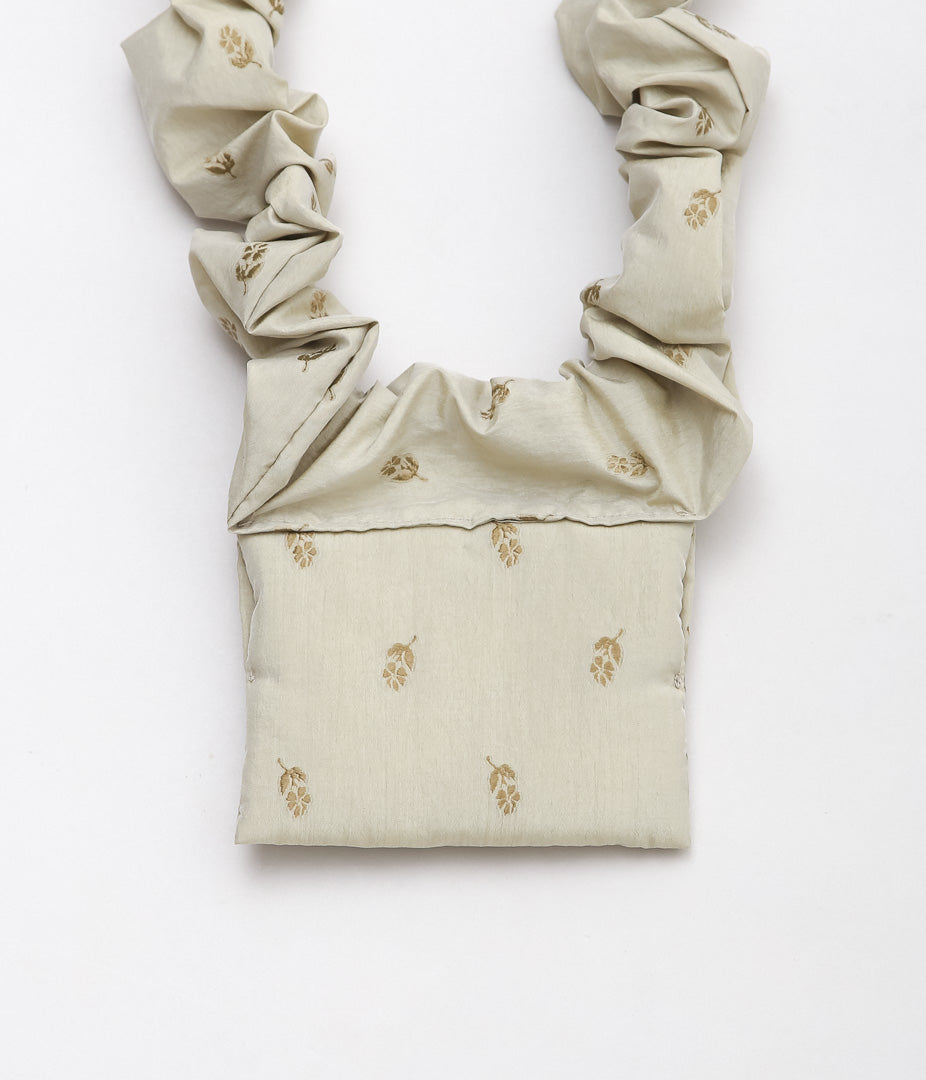 ELEPH ''TINY RUFFLE BAG'' (GOLD)