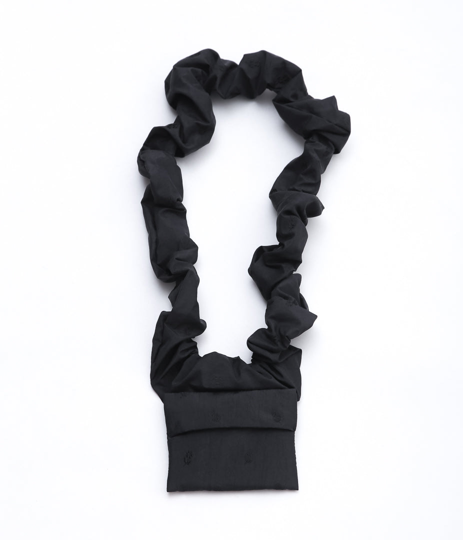 ELEPH ''TINY RUFFLE BAG'' (NAVY)
