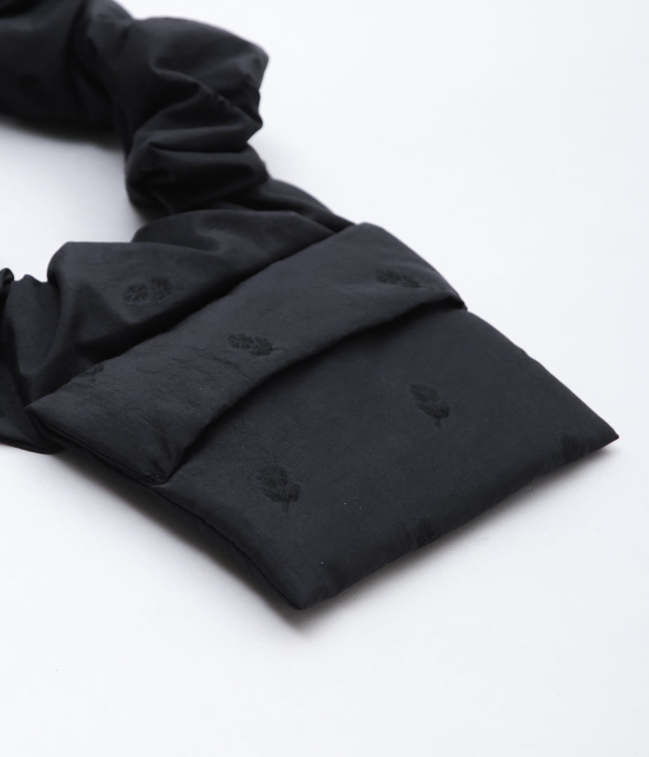 ELEPH ''TINY RUFFLE BAG'' (NAVY)