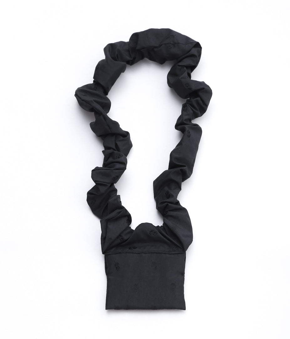 ELEPH ''TINY RUFFLE BAG'' (NAVY)