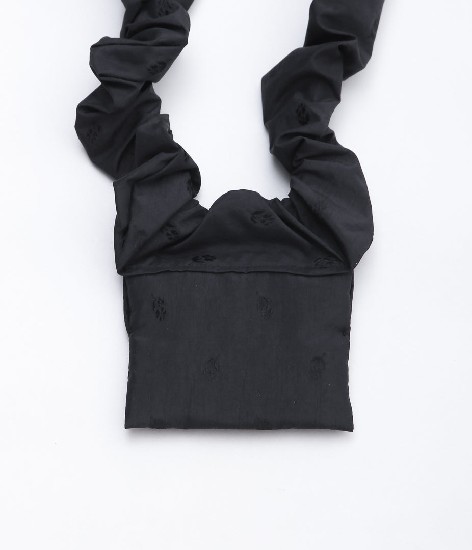 ELEPH ''TINY RUFFLE BAG'' (NAVY)