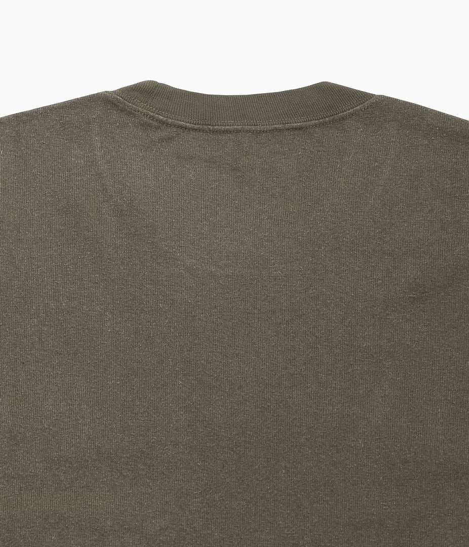 EVAN KINORI ``POCKET TEE'' (DARK OLIVE)