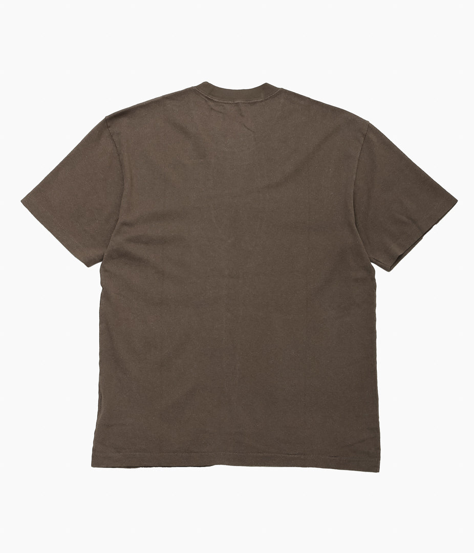 EVAN KINORI ``POCKET TEE'' (FADED BROWN)