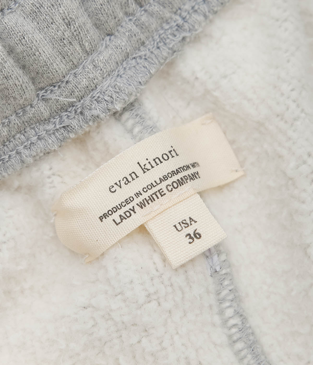 EVAN KINORI × LADY WHITE ''LW - C x EK SWEATPANT'' (HEATHER GRAY)