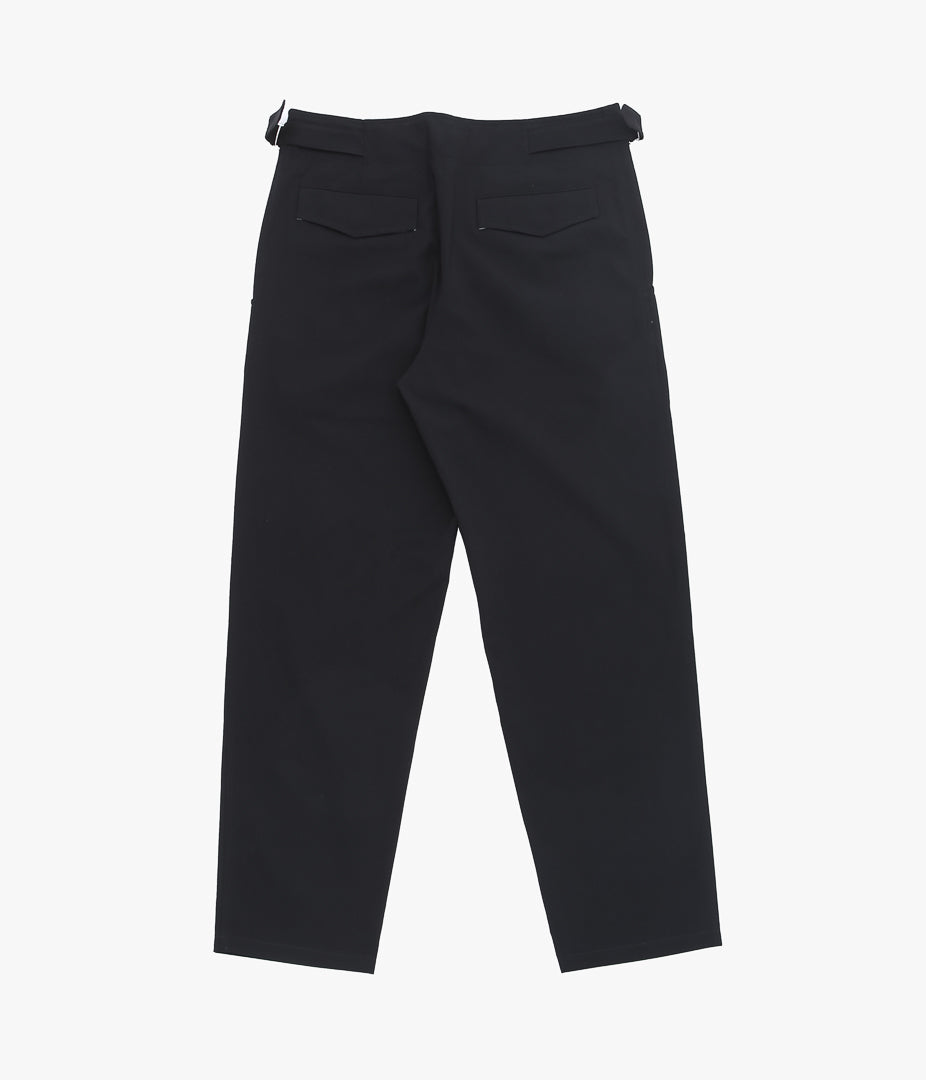 FENDART ''LABOUR PANTS|COTTON GABARDINE'' (BLACK)