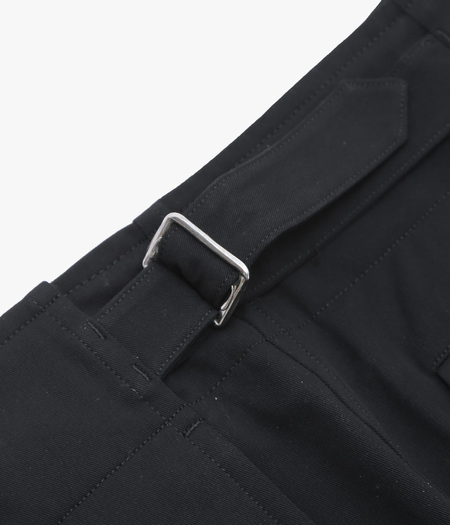 FENDART ''LABOUR PANTS|COTTON GABARDINE'' (BLACK)
