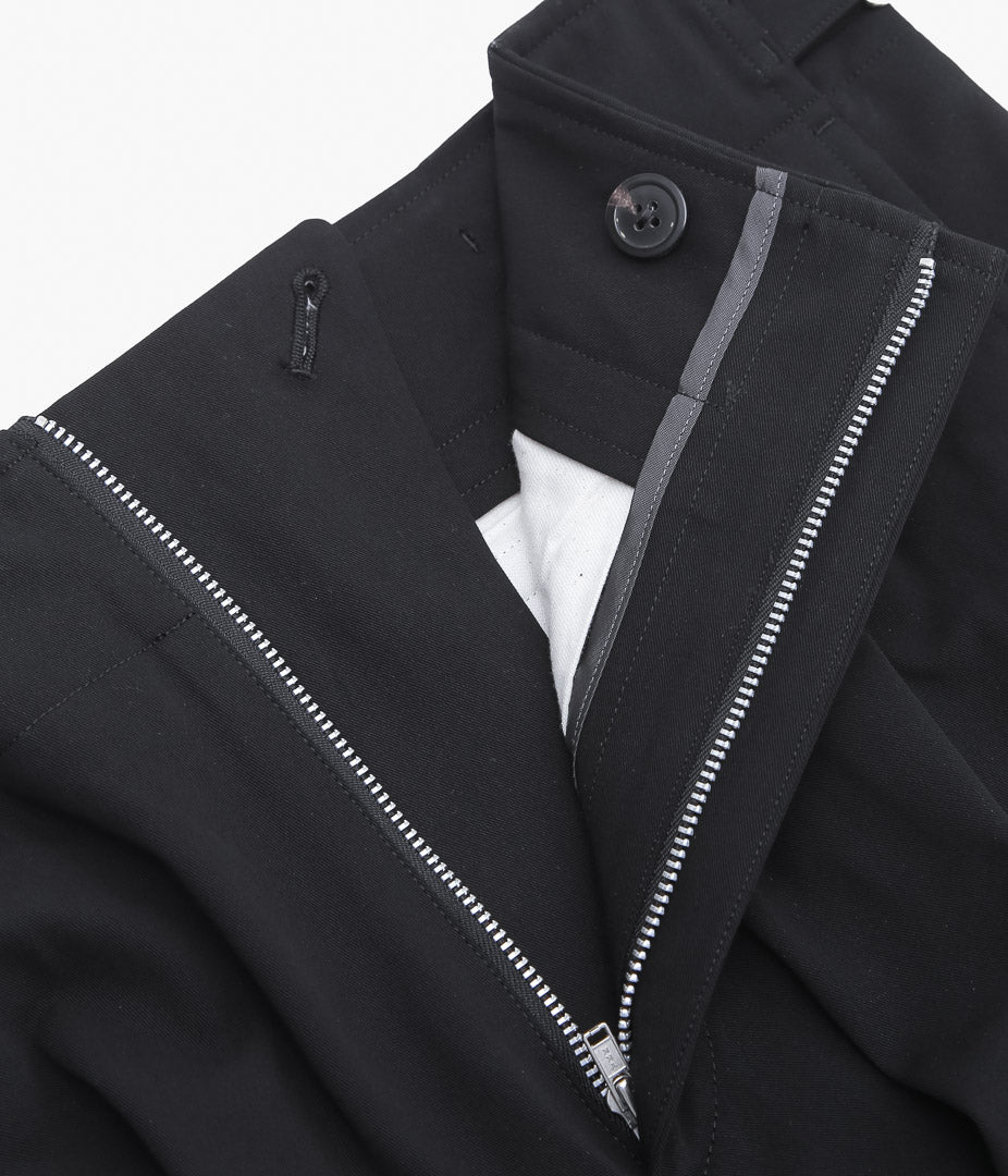 FENDART ''LABOUR PANTS|COTTON GABARDINE'' (BLACK)