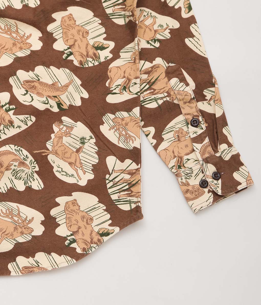 【SAMPLE SALE】FILSON ''FIELD FLANNEL SHIRT''(BROWN)