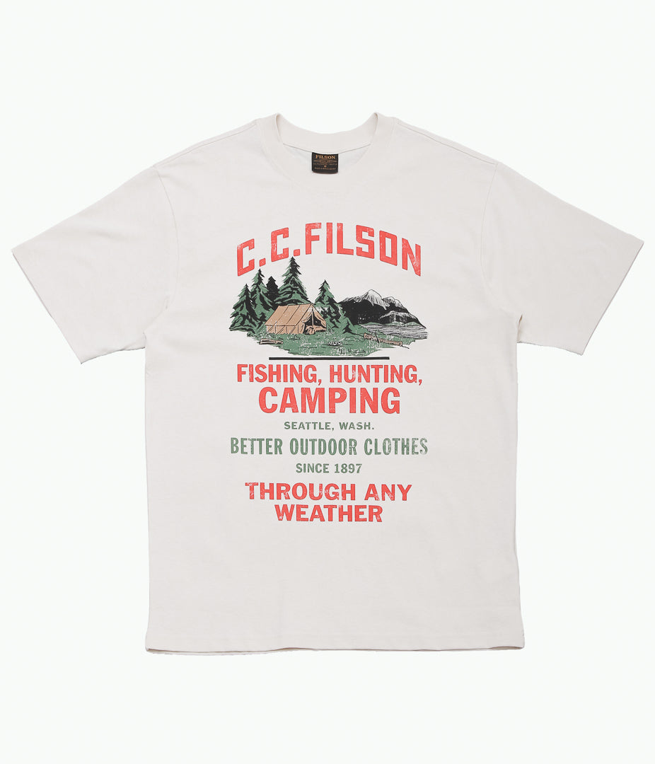 FILSON ''FRONTIER GRAPHIC T'' (IVORY)