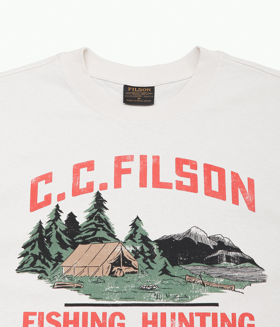 FILSON ''FRONTIER GRAPHIC T'' (IVORY)