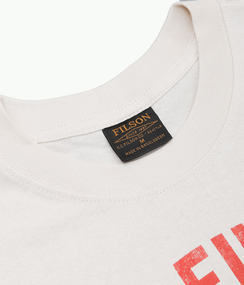 FILSON ''FRONTIER GRAPHIC T'' (IVORY)
