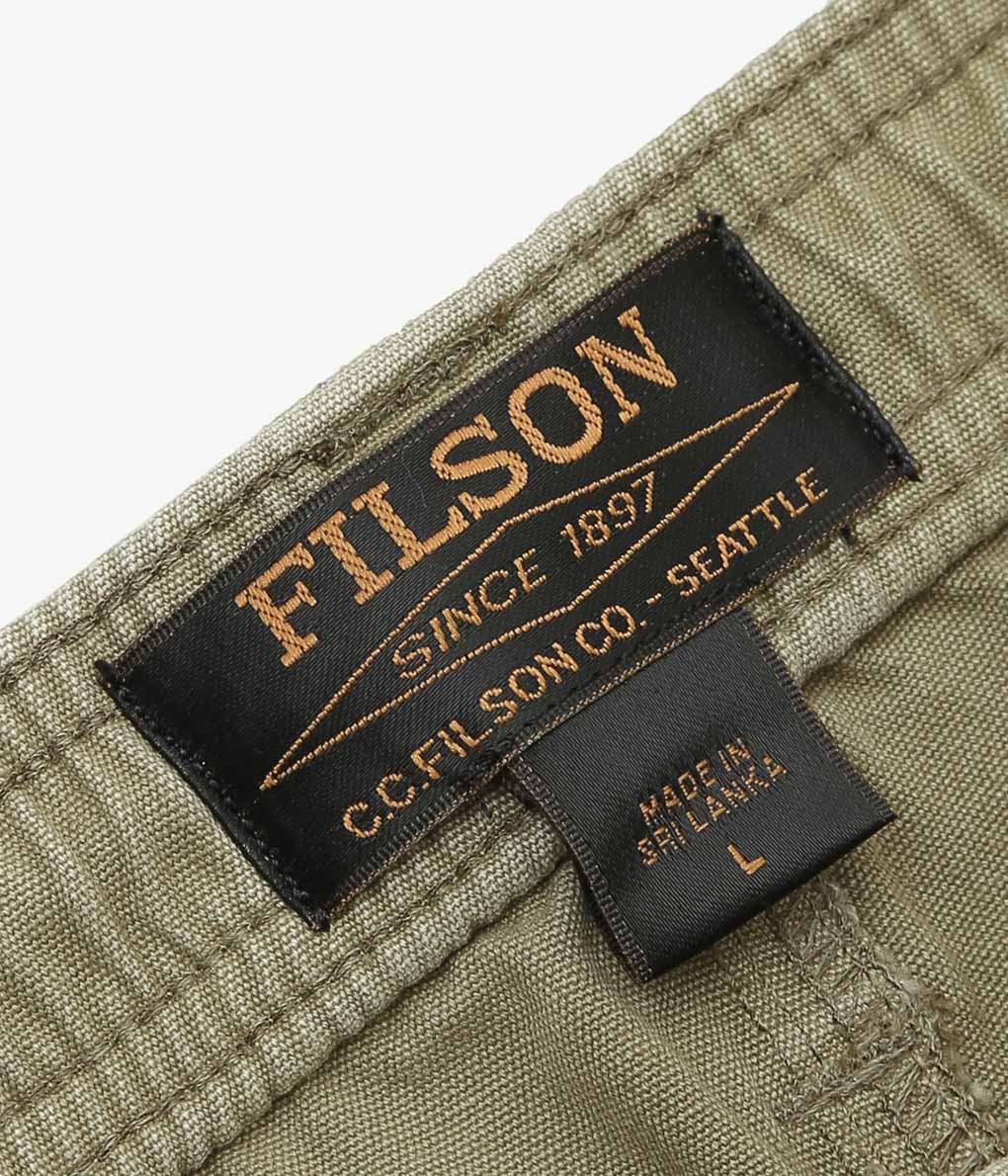 【SAMPLE SALE】FILSON ''OAKVILLE CANVAS SHORTS''(BEIGE)