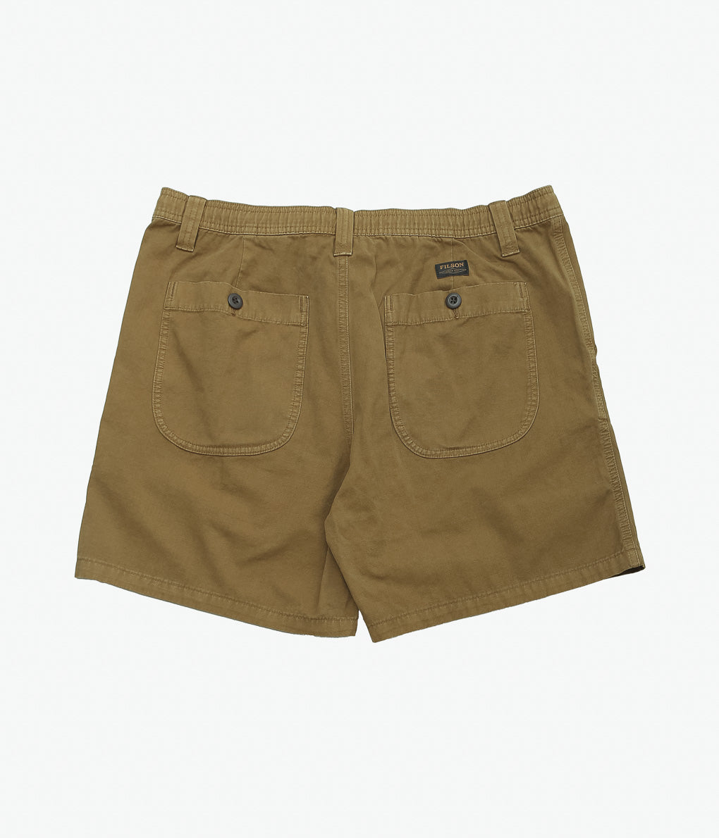 【SAMPLE SALE】FILSON ''OAKVILLE CANVAS SHORTS''(BROWN)