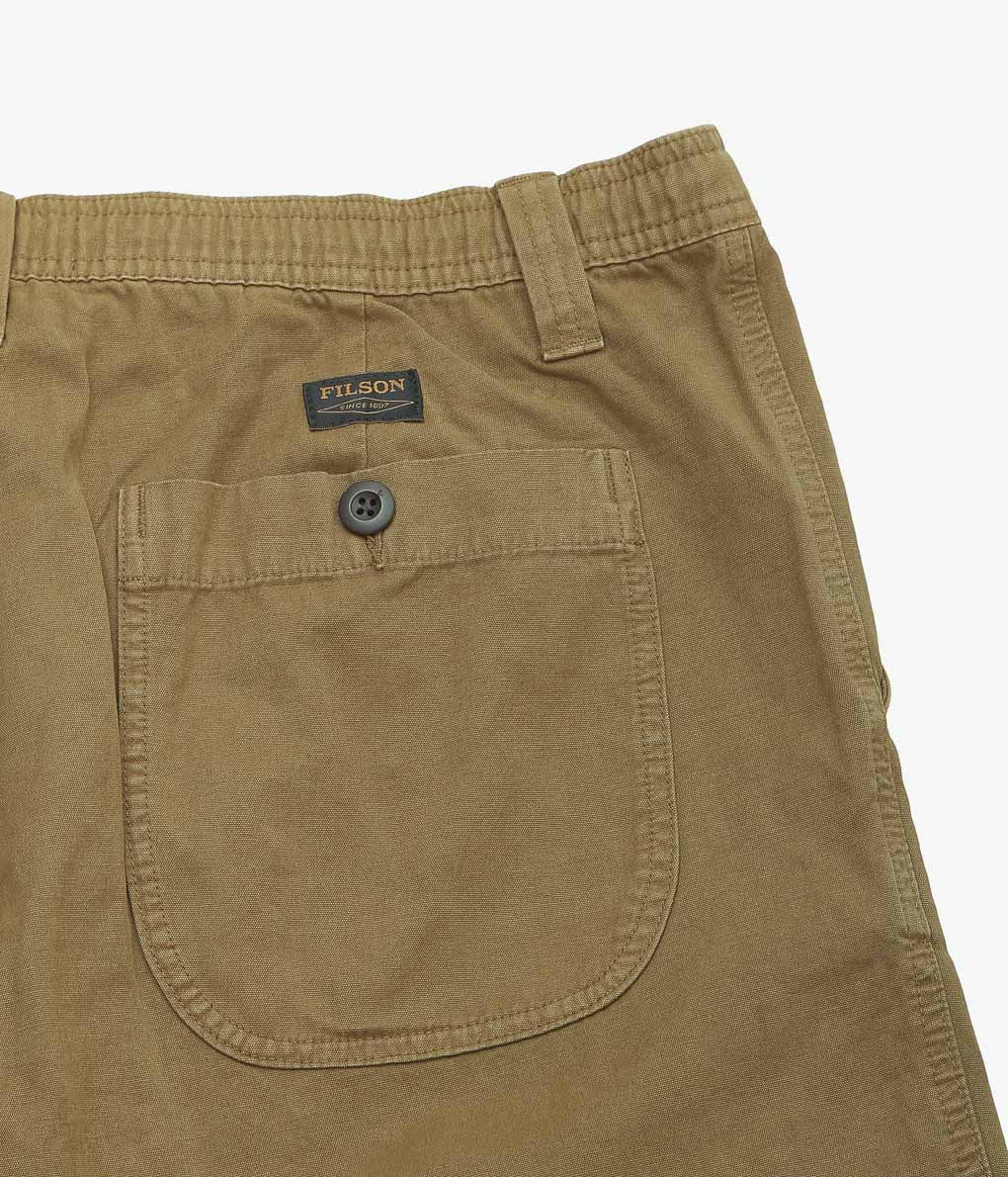 【SAMPLE SALE】FILSON ''OAKVILLE CANVAS SHORTS''(BROWN)