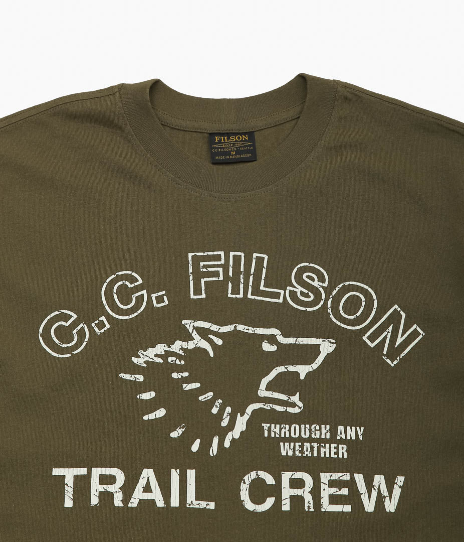 FILSON ''S/S FRONTIER GRAPHIC T'' (KHAKI)