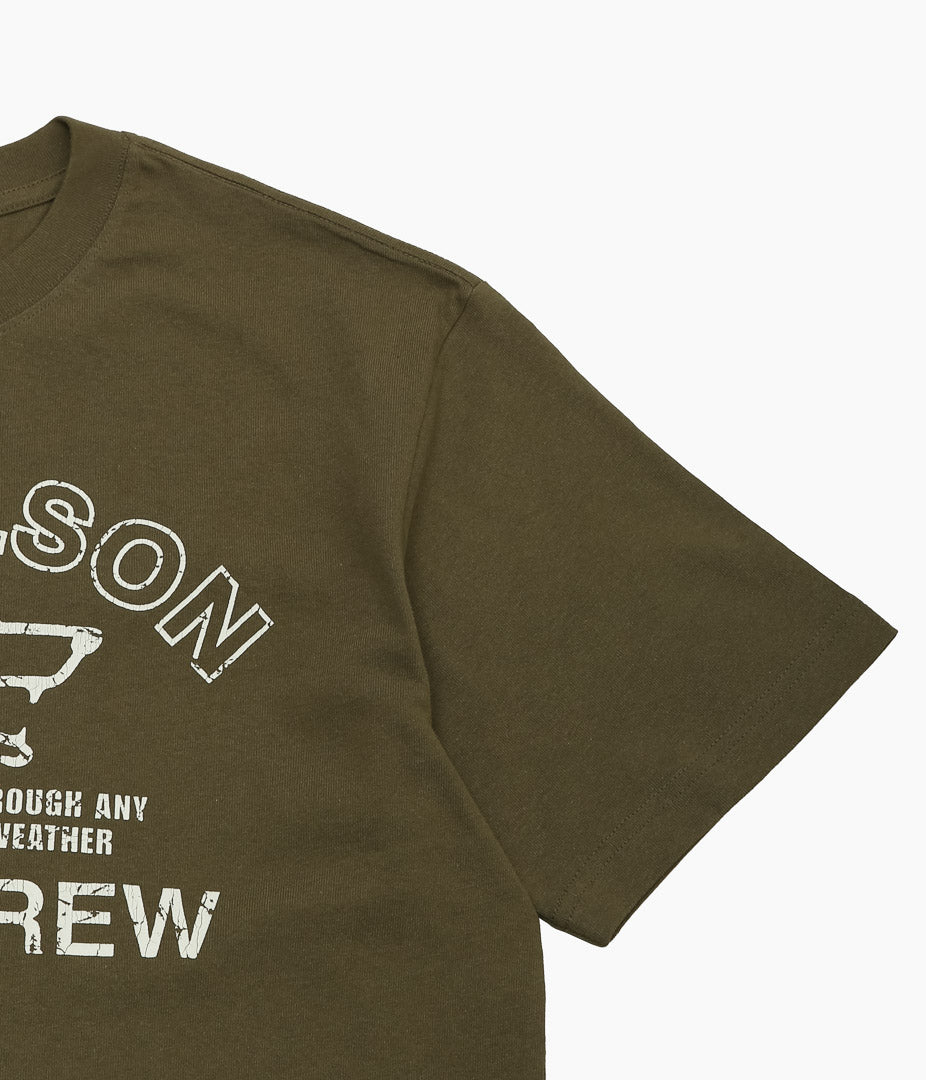 FILSON ''S/S FRONTIER GRAPHIC T'' (KHAKI)