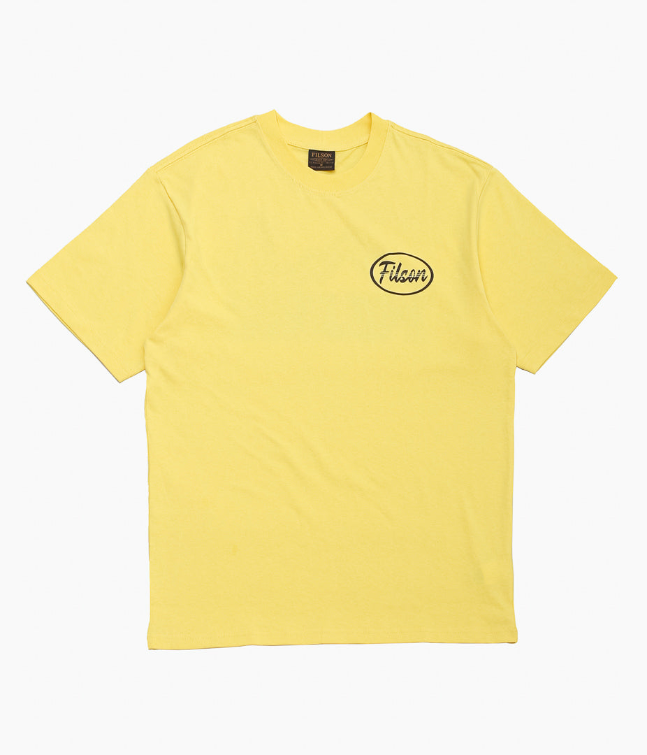 FILSON ''S/S FRONTIER GRAPHIC T'' (YELLOW)